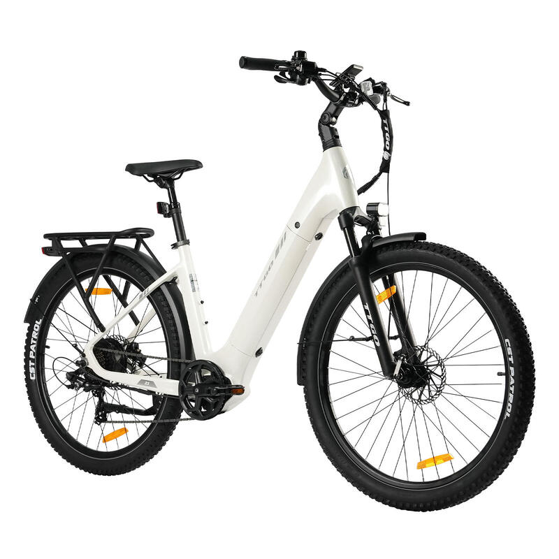 Bicicletă electrică TTGO Z3 cu baterie detașabilă de 48V 15Ah