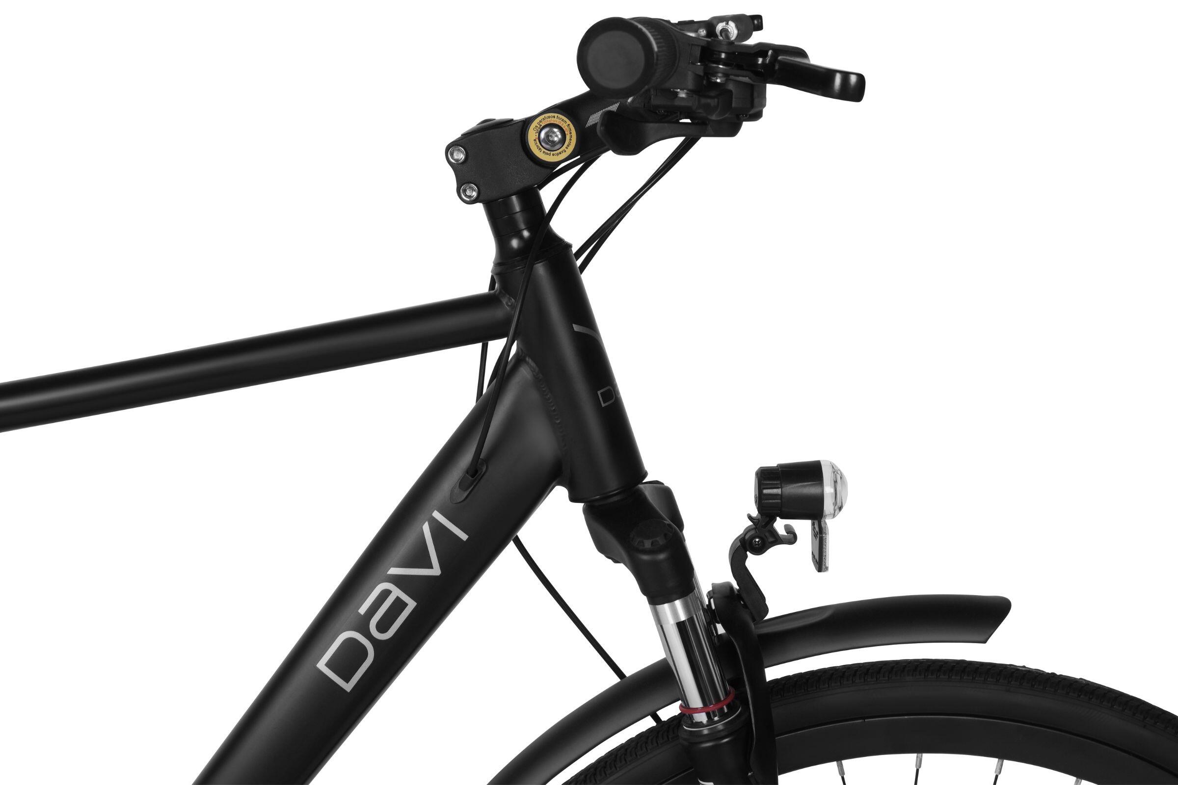Vélo trekking Davi Vandero, 28", 160–185 cm, 21 vitesses, noir 3/7