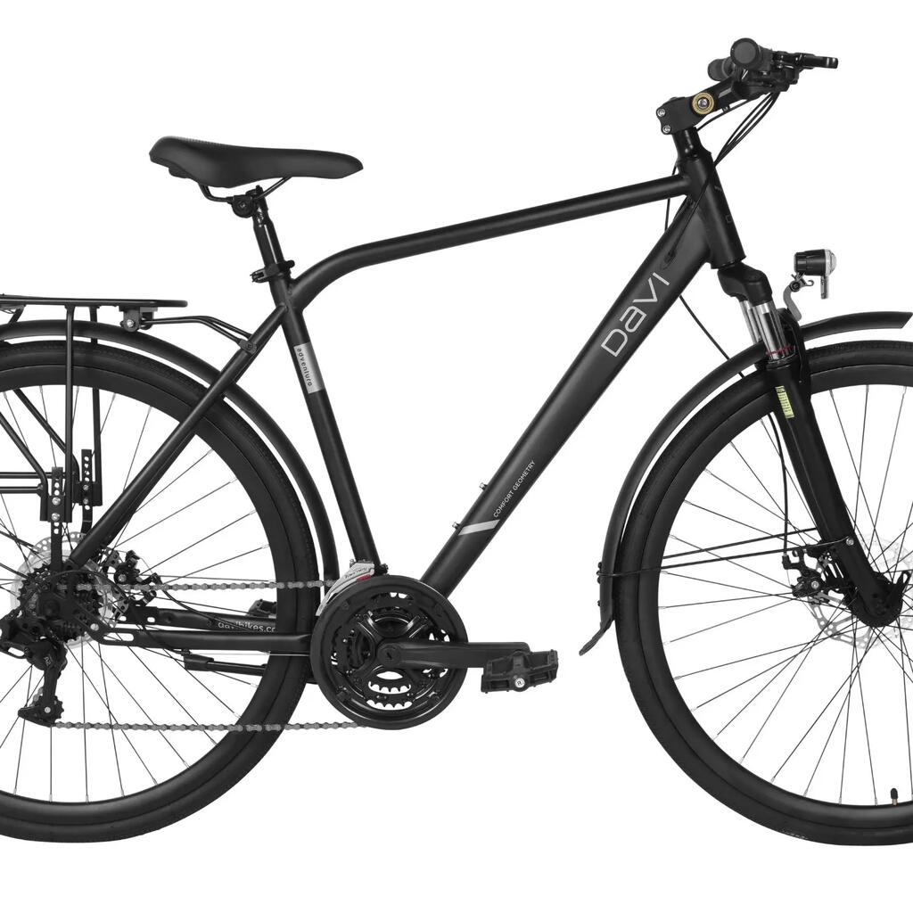 Trekking bike 28 inch Davi Adventuro frame 19" 21-speed suspension 160-185cm