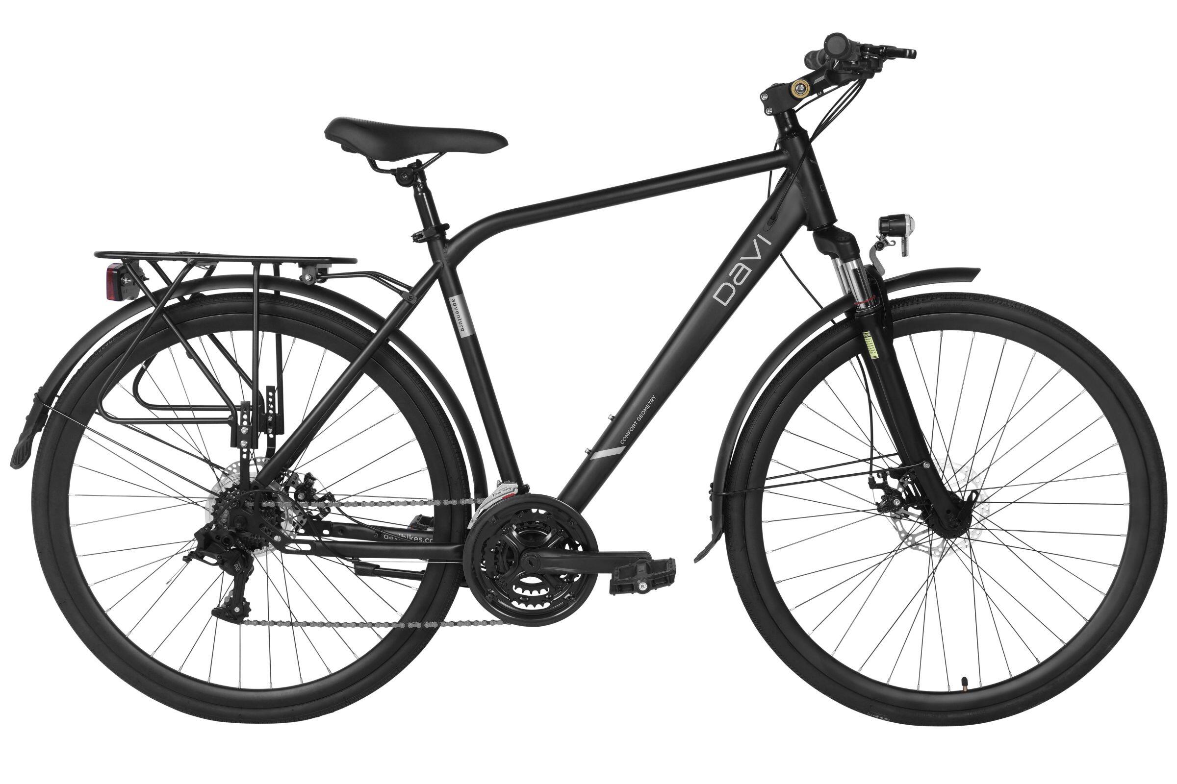 Vélo trekking Davi Vandero, 28", 160–185 cm, 21 vitesses, noir 2/7