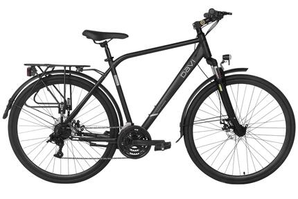 Trekkingfiets 28" Adventuro Style stalen frame 19" 21 versnellingen voorvering