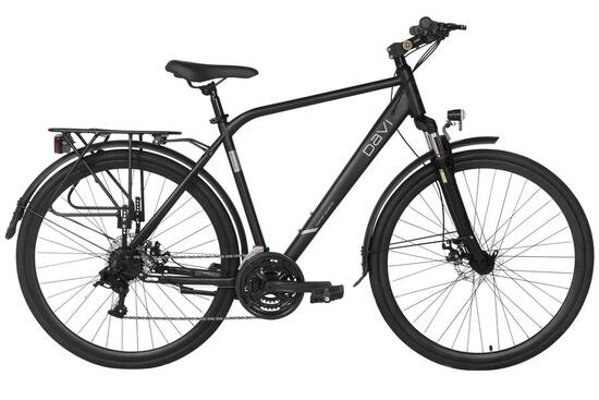 Trekkingfiets 28" Adventuro Style stalen frame 19" 21 versnellingen voorvering