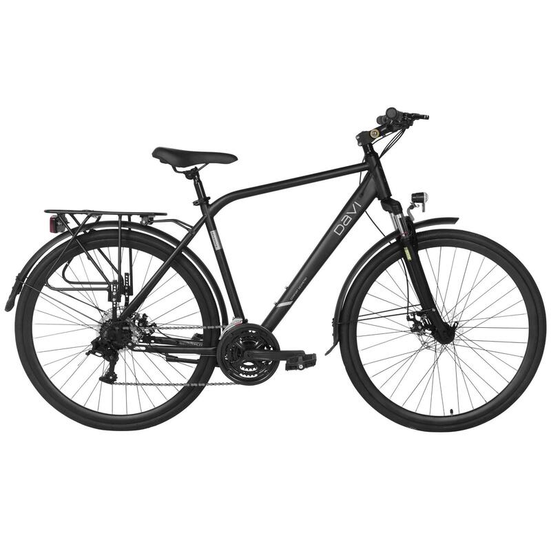 Bicicletă trekking 28" Davi Adventuro Elite 21 viteze 160-185 negru