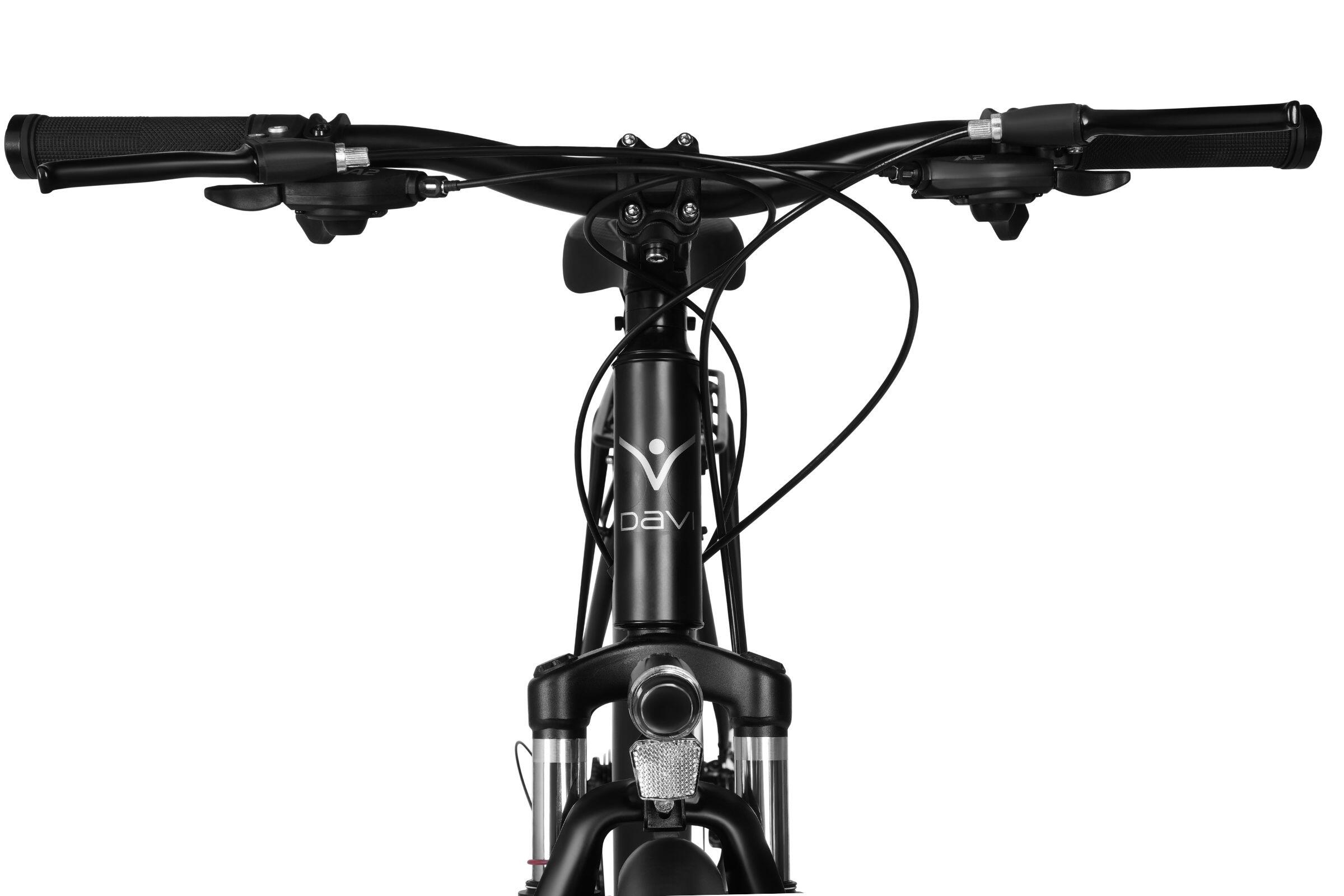 Vélo trekking Davi Vandero, 28", 160–185 cm, 21 vitesses, noir 4/7