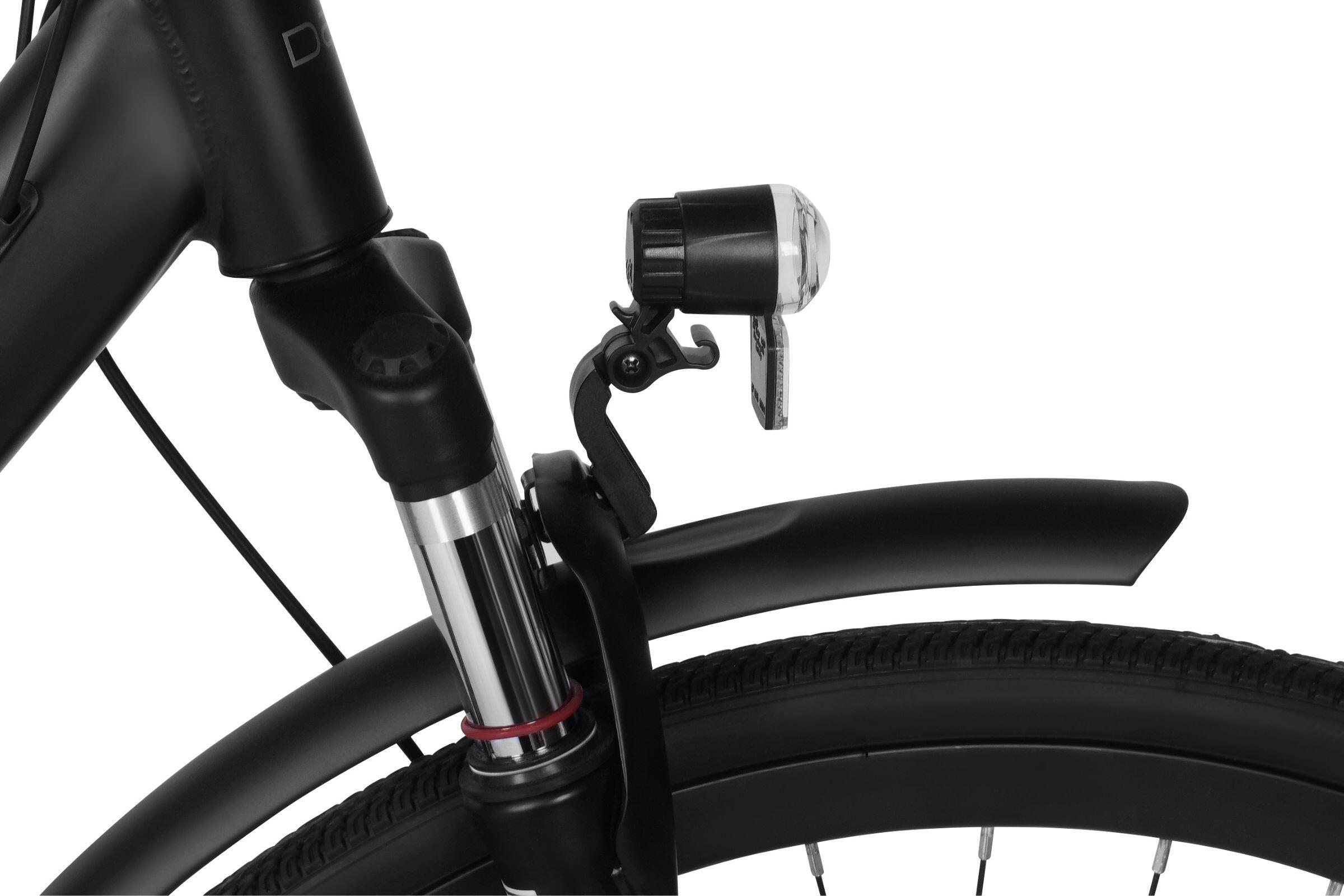 Vélo trekking Davi Vandero, 28", 160–185 cm, 21 vitesses, noir 6/7