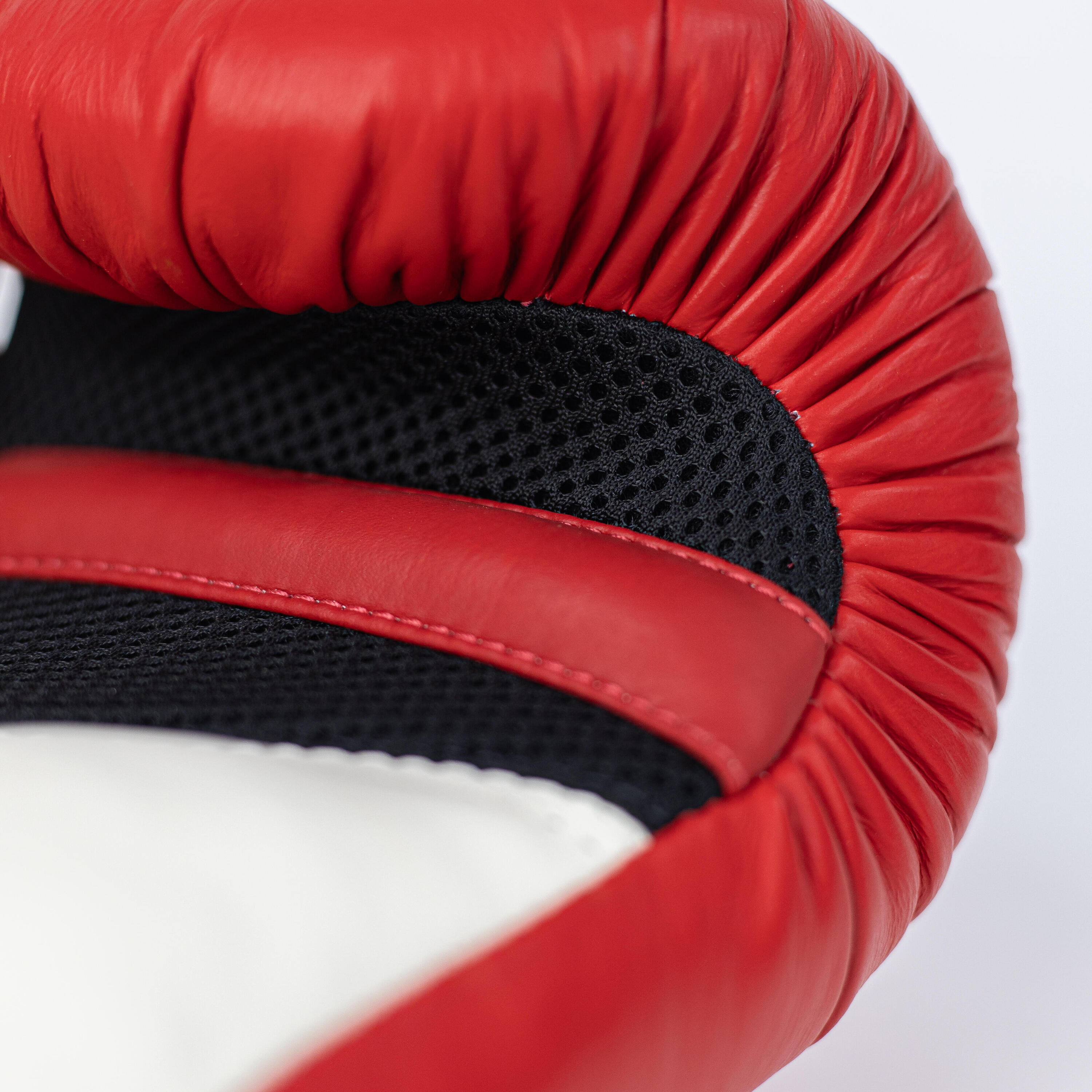 Gants de Boxe Topking SUPER AIR DOUBLE TONE Rouges RESPIRANTS 4/4