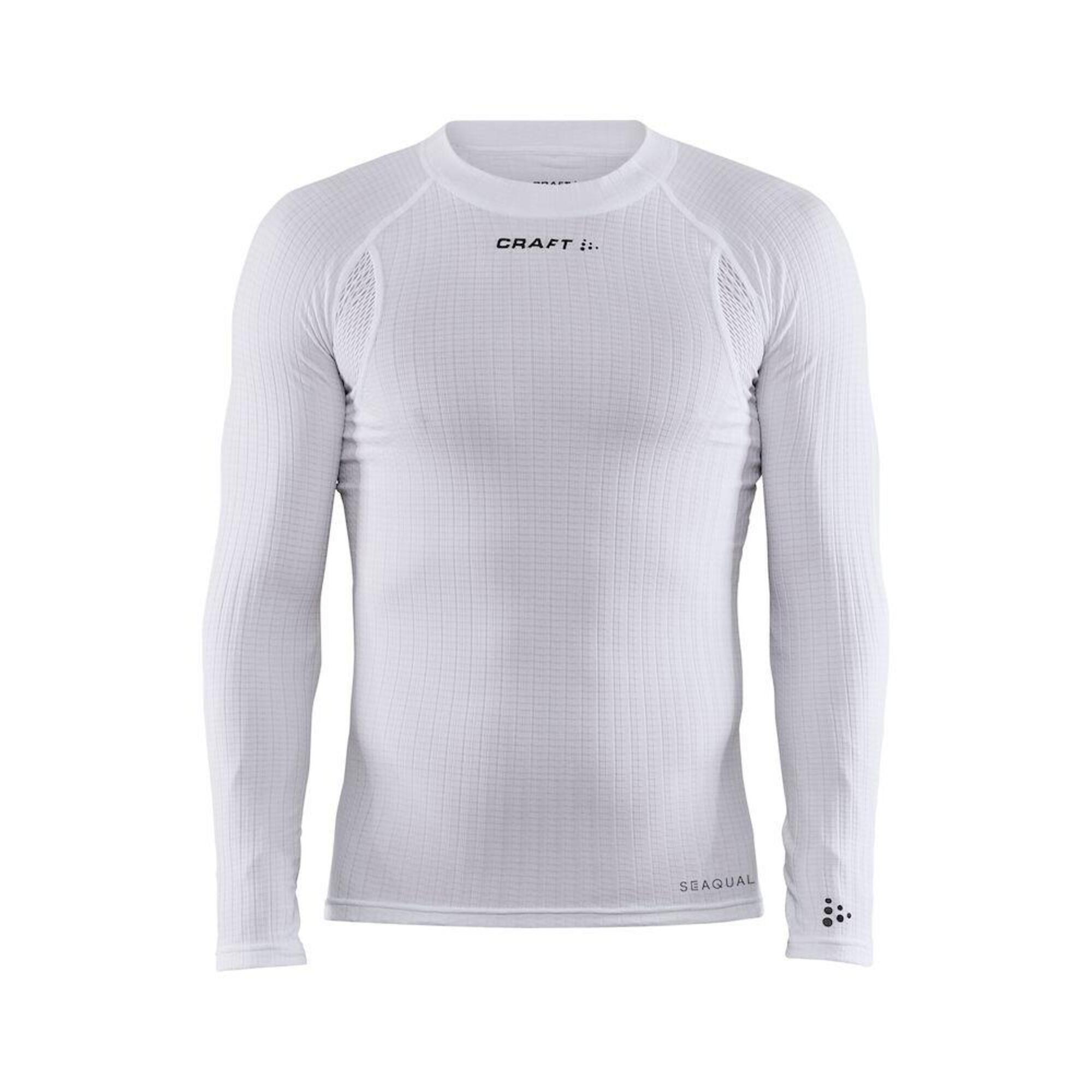 CRAFT ACTIVE EXTREME X CREW NECK LONG SLEEVE MENS BASELAYER WHITE