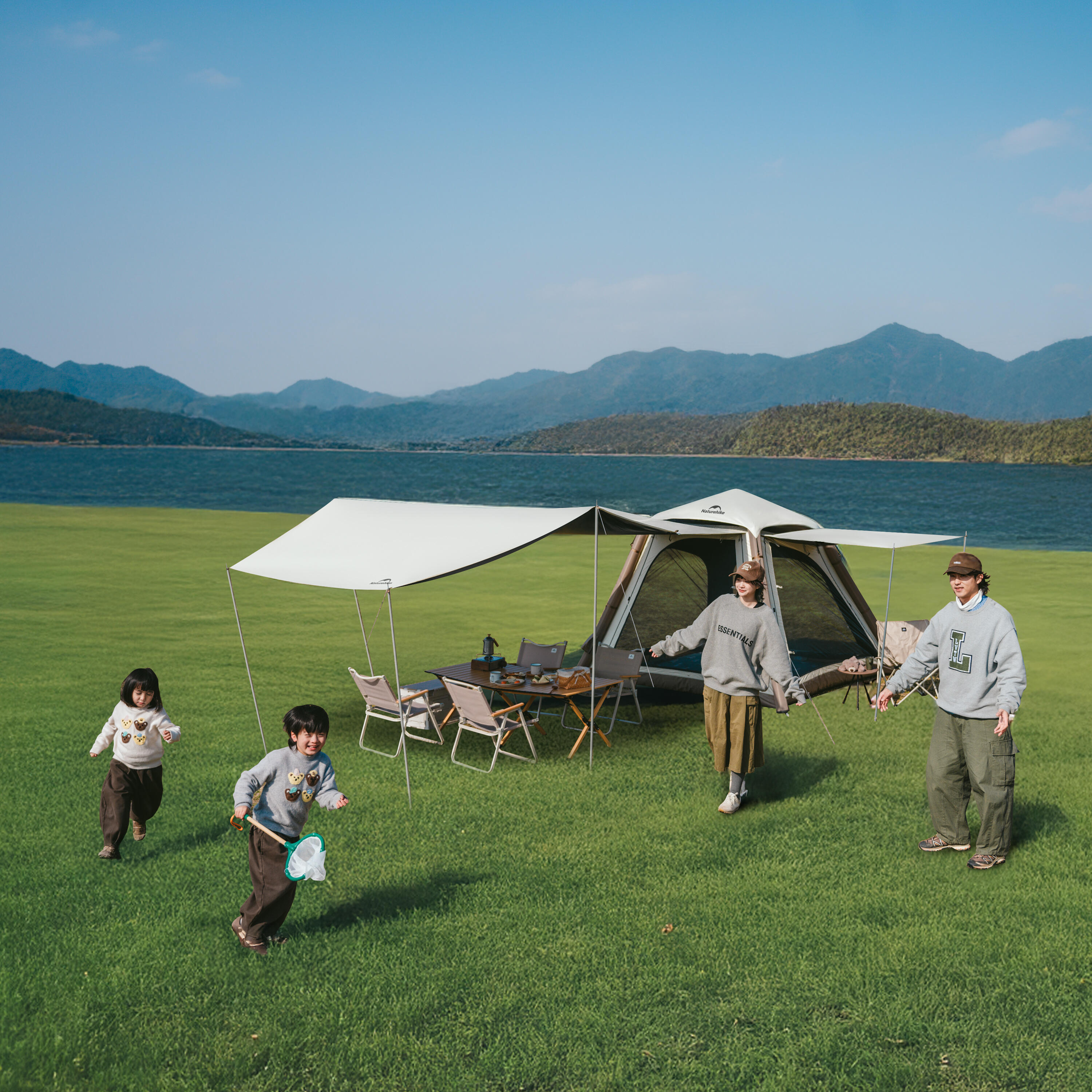 Tienda de campaña hinchable Naturehike Ango Air Pro para3-43 personas 3/7