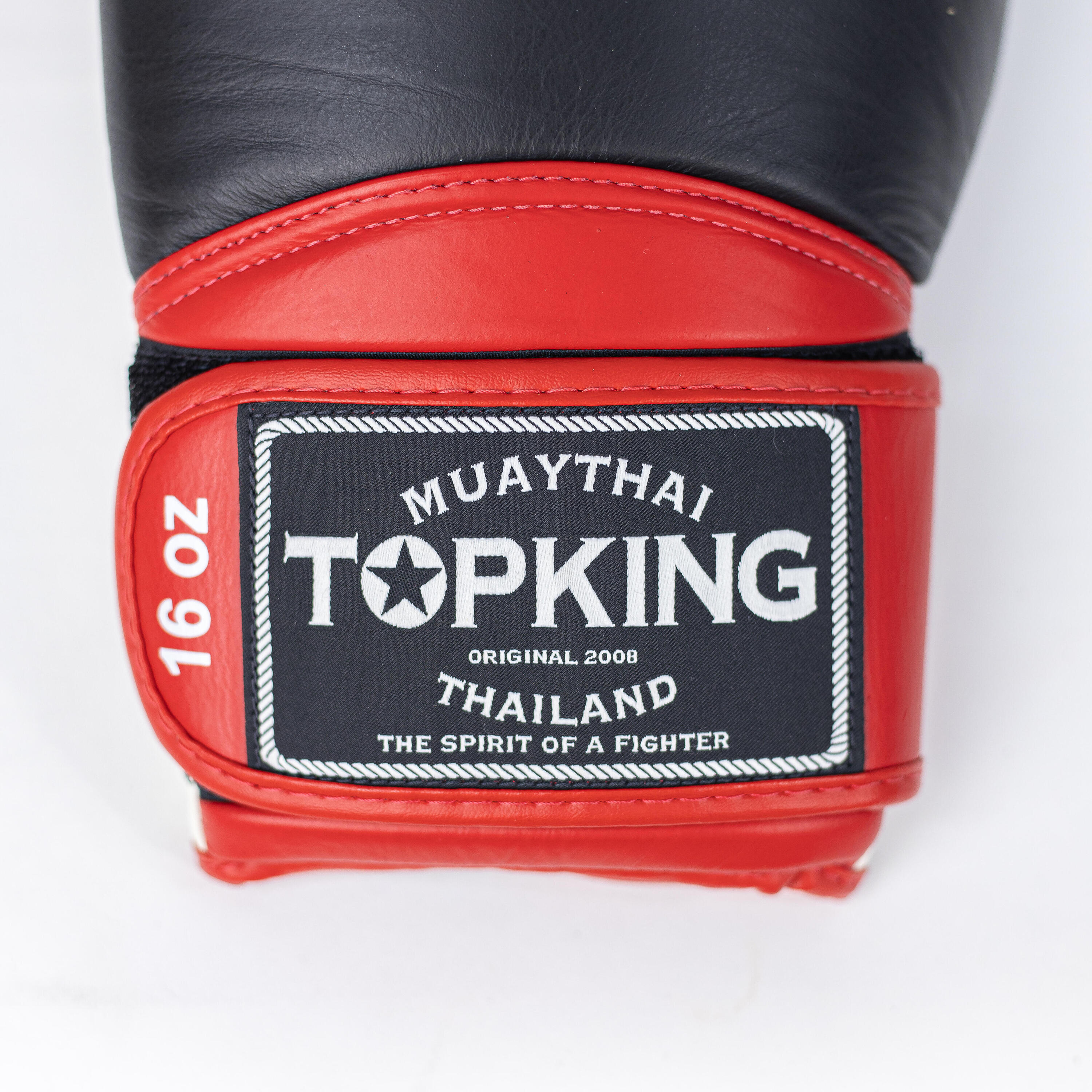 Gants de Boxe Topking SUPER TRIPLE TONE Noirs CUIR 3/3