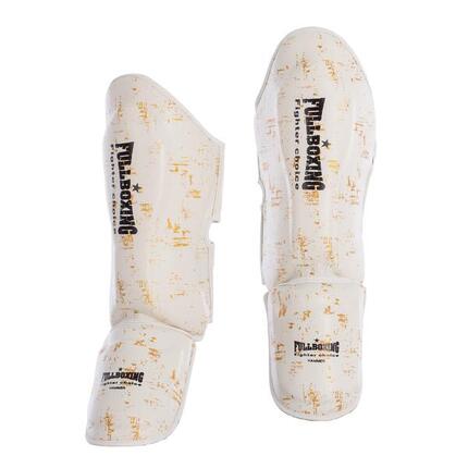 Protège-tibias Fullboxing Hammer paire Blanco