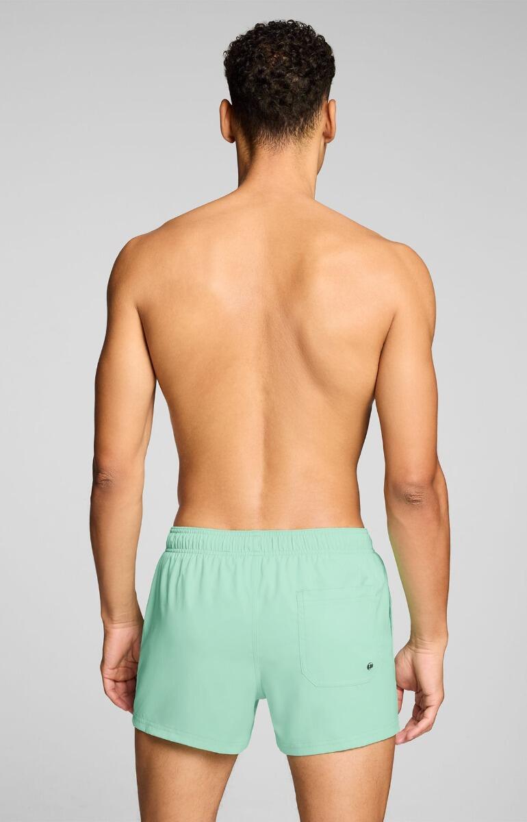 Zwembroek Heren - Short Shorts - Mint Jelly 2/6