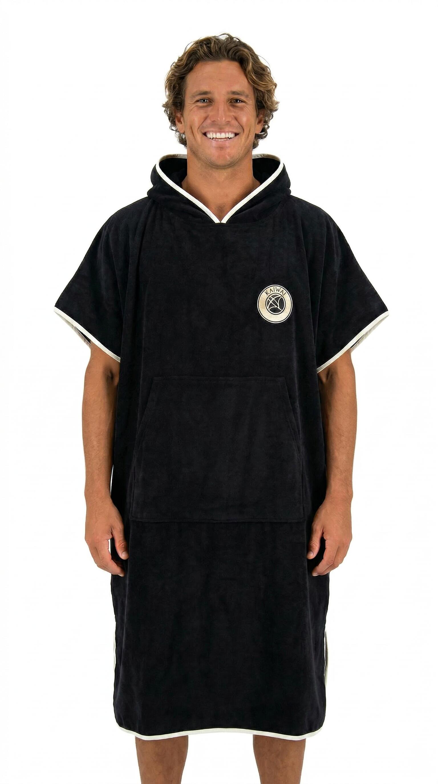 KAIWAI Unisex pončo s kapucí