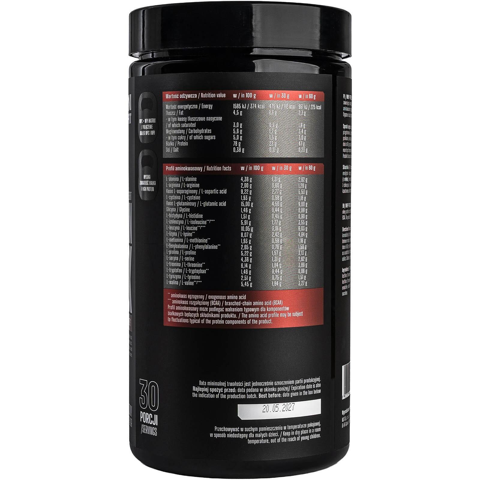 ODŻYWKA BIAŁKOWA WPC MATRIX wanilia 900g THORN FIT 2/2