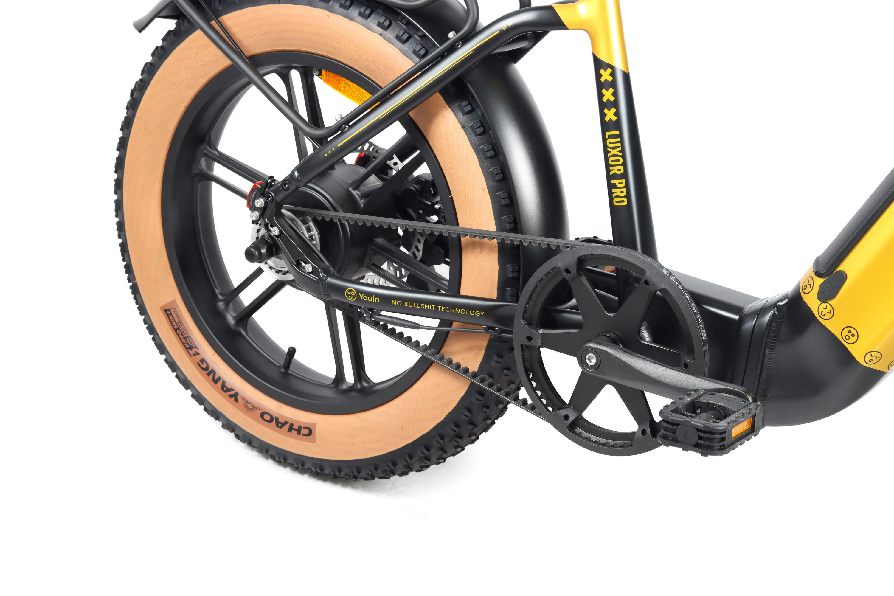 Bicicletta elettrica pieghevole FAT YOUIN Luxor Pro BK1750 20" 250W 100km 5/7