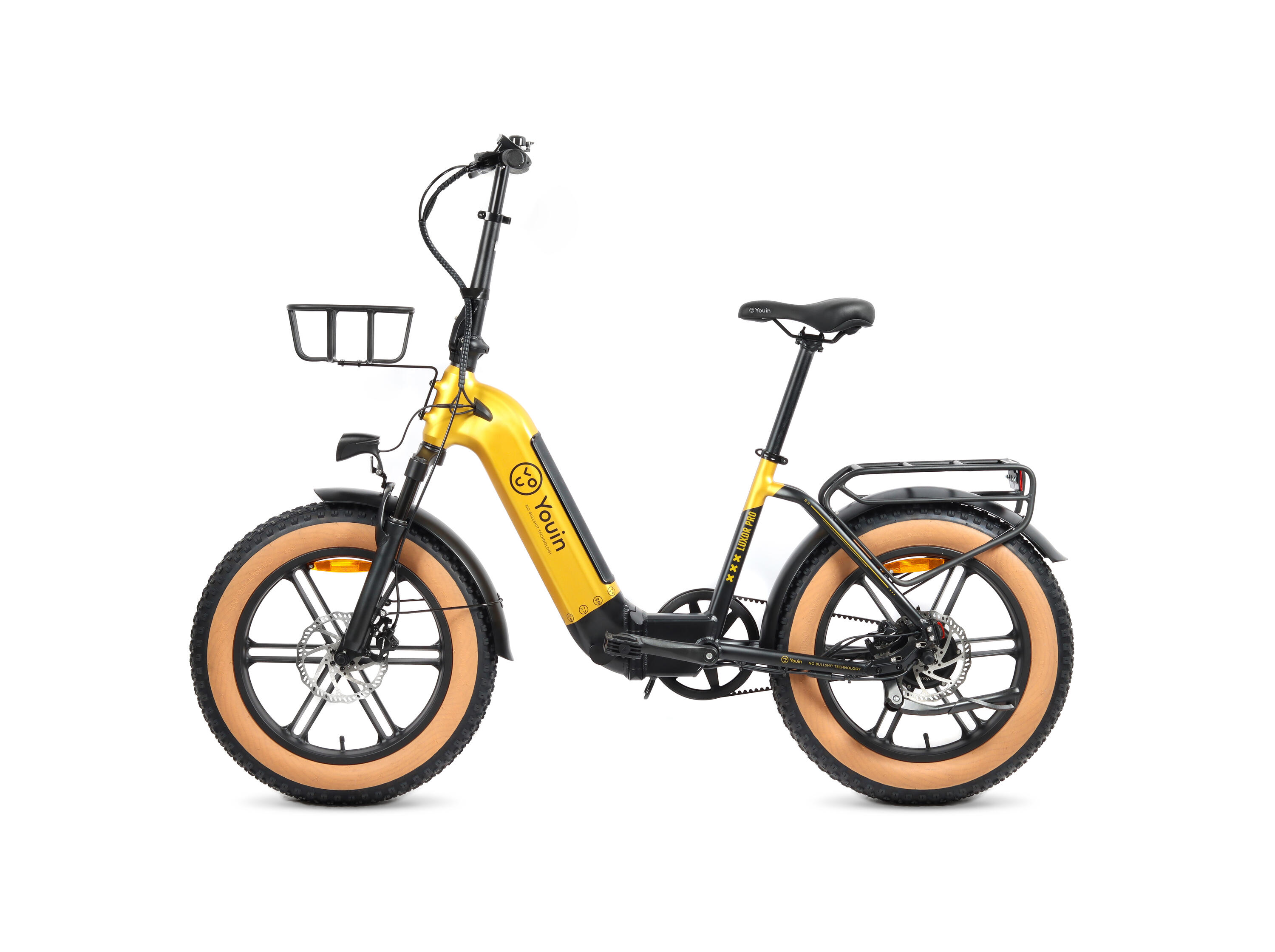 Bicicletta elettrica pieghevole FAT YOUIN Luxor Pro BK1750 20" 250W 100km 6/7