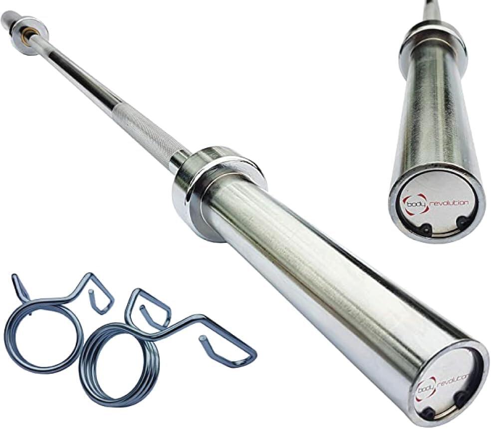 Zestaw sztangi Body Revolution 6ft Barbell Bar i wiosłowania sztangą T-Bar 3/5