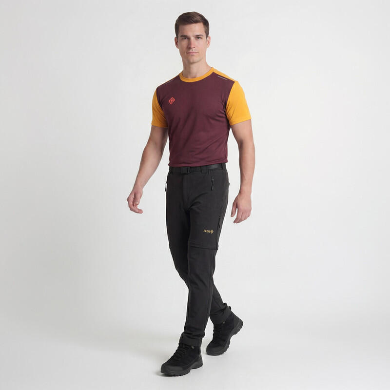 IRVINE M T-shirt tecnica da uomo – Elasticizzata traspirante e con riflettenti 2/7