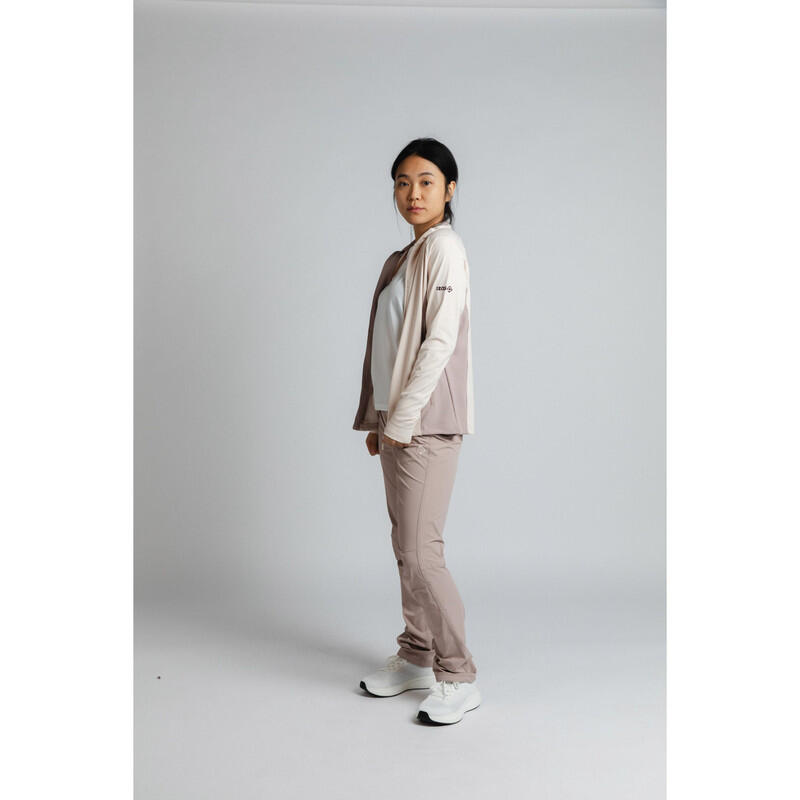 Dames fleece jack DENVER Stretch bi-stretch, winddicht en ademend 3/7