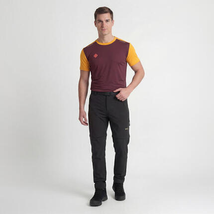 T-shirt technique homme IRVINE M – Extensible respirant et avec réfléchissants