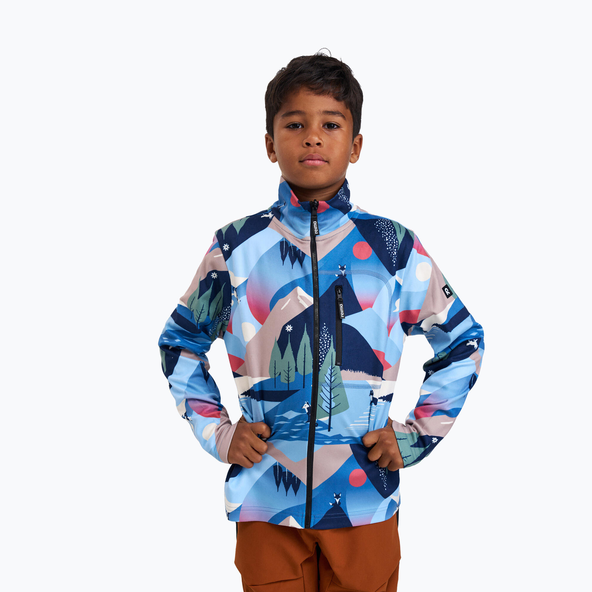 Fleece Jacke Iisisti - Reima ZIP-in-Schichtsystem 5/6