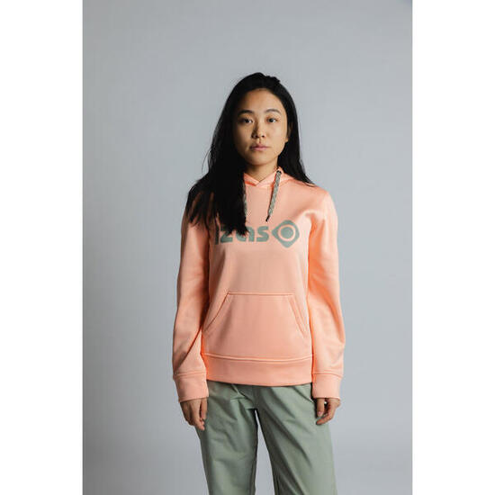 Damen-Sweatshirt DUERO W V4 mit verstellbarer Kapuze, Logo und Fronttasche