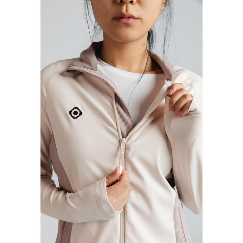 Dames fleece jack DENVER Stretch bi-stretch, winddicht en ademend 7/7