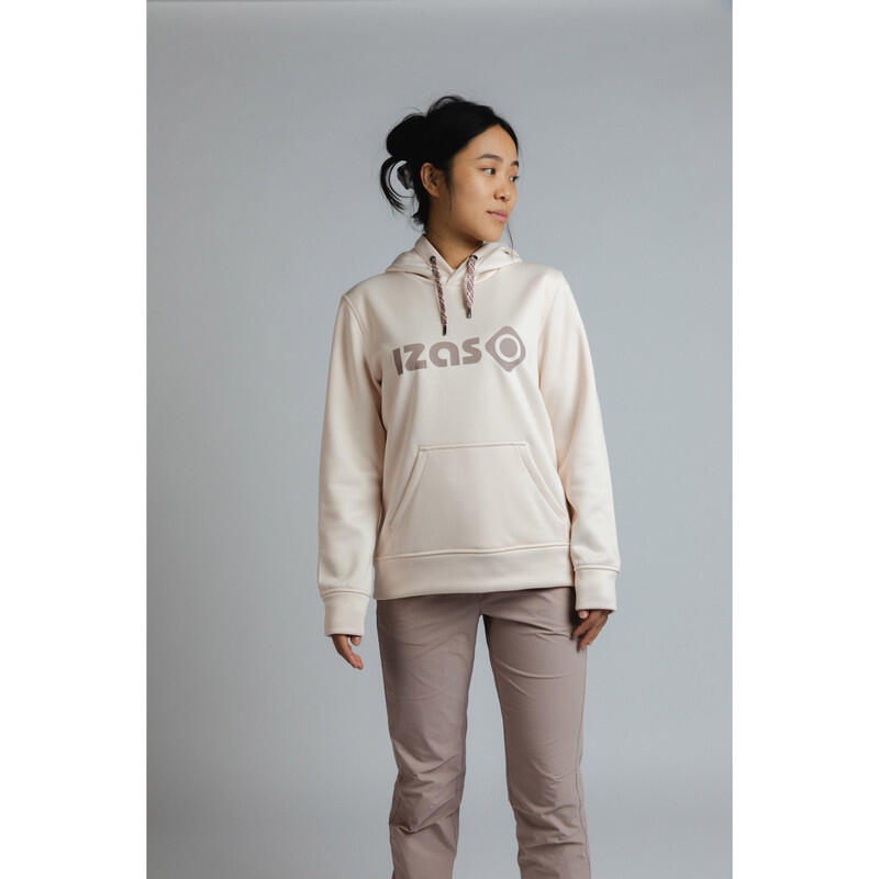 Izas Sudadera para mujer DUERO W V4 con capucha ajustable , logotipo y bolsillo 7/7