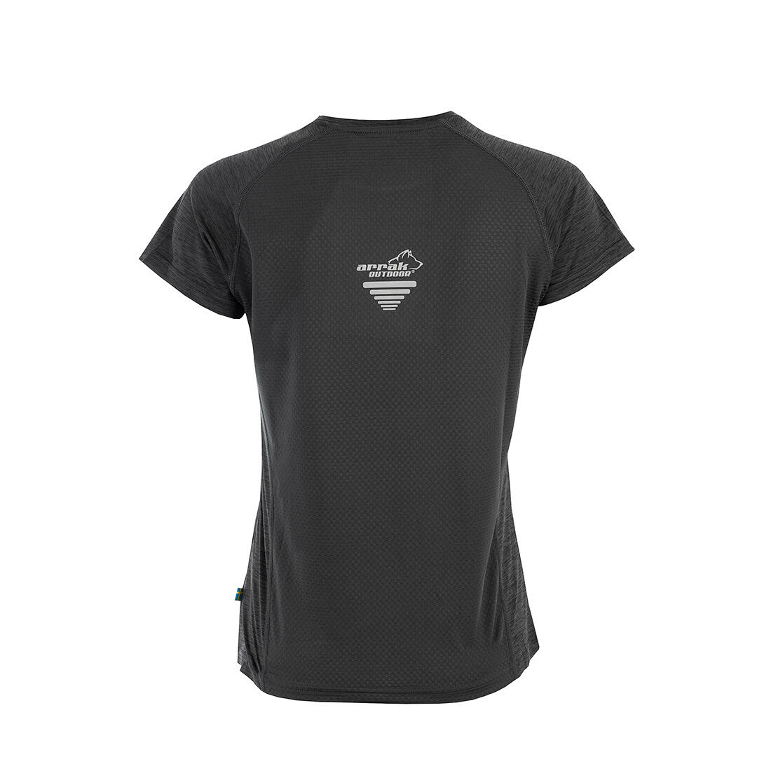 Action Funktions-T-Shirt Damen Schwarz 4/4