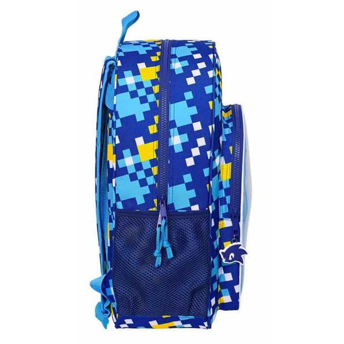 Cartable Sonic Bleu 3/3