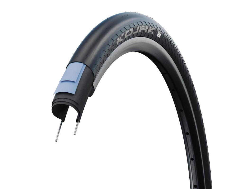 Schwalbe band Kojak 17x1,25" 32-369 zwart HS385 opvouwbaar 2/3