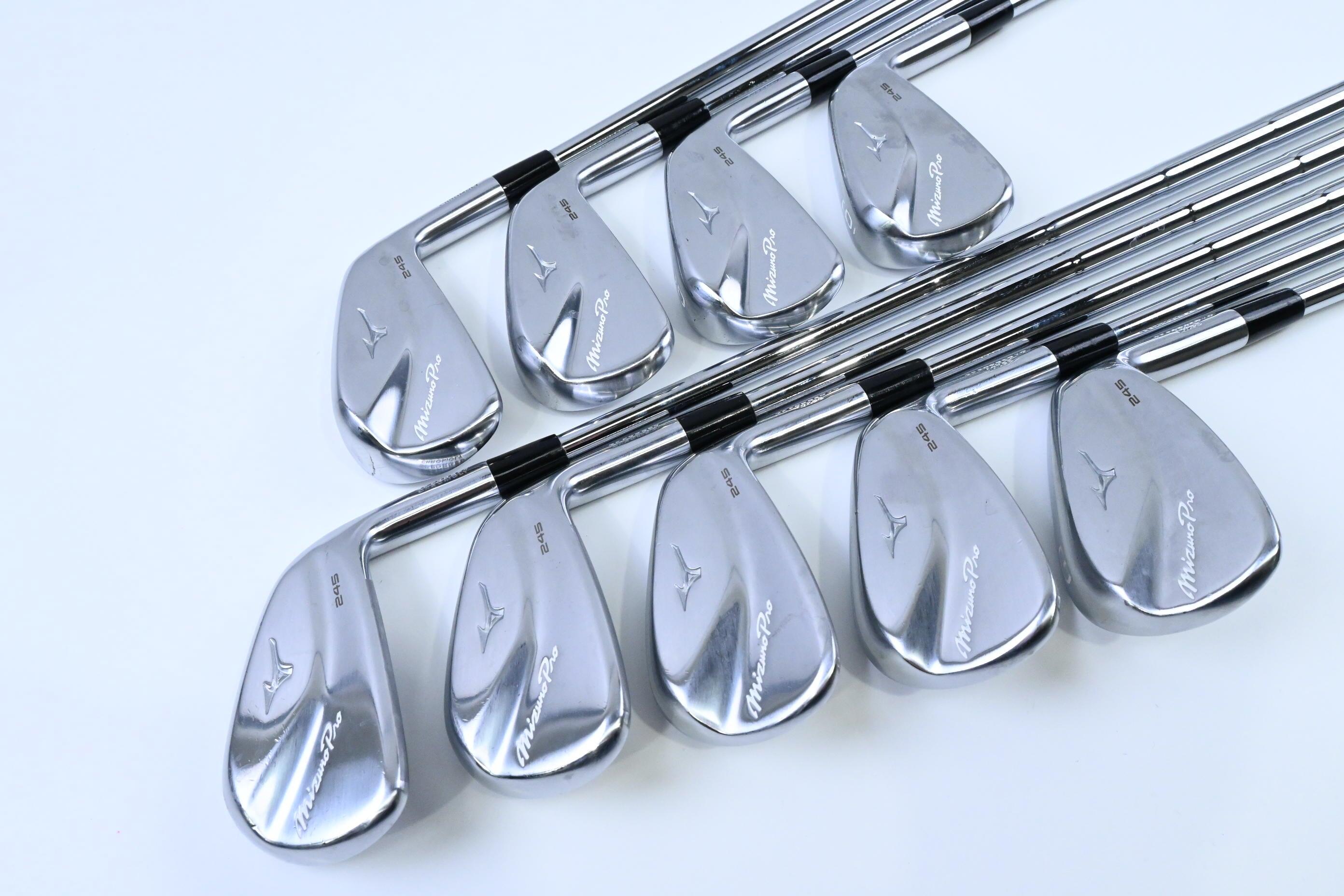 クラブ Mizuno Pro 245 Dynamic Gold 120 S200 Mizuno Pro 245 Irons / 3-PW+GW / X-Flex Dynamic Gold 120 X100