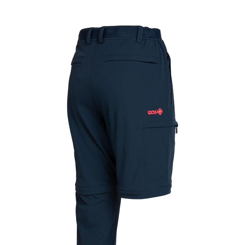 Izas Pantalon détachable AREZZO W DT , extensible et léger pour des aventures 6/7