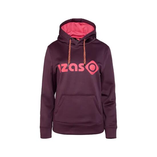 Damen-Sweatshirt DUERO W V4 mit verstellbarer Kapuze, Logo und Fronttasche