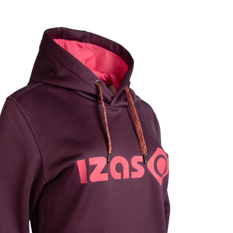 Sweatshirt DUERO W V4 para mulher com capuz ajustável, logótipo e bolso frontal 6/7