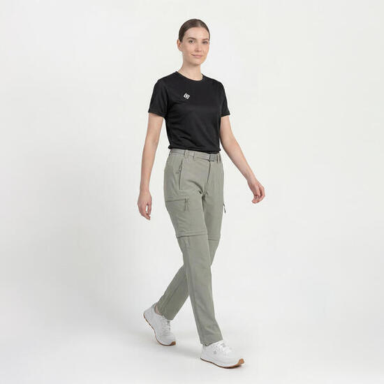 Izas Pantalon détachable AREZZO W DT , extensible et léger pour des aventures