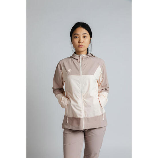 Izas Veste à capuche légère BENICIA pour la course à pied et le trekking , avec