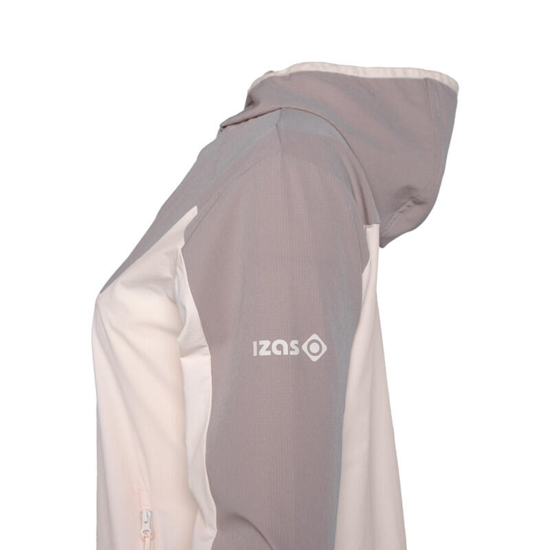 Izas Casaco leve com capuz BENICIA para mulher , para corrida e trekking , com 6/7