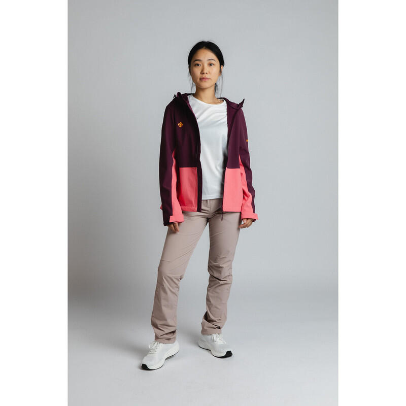 Izas Casaco para mulher LANETTE W Soft Shell impermeável , corta - vento e 3/7