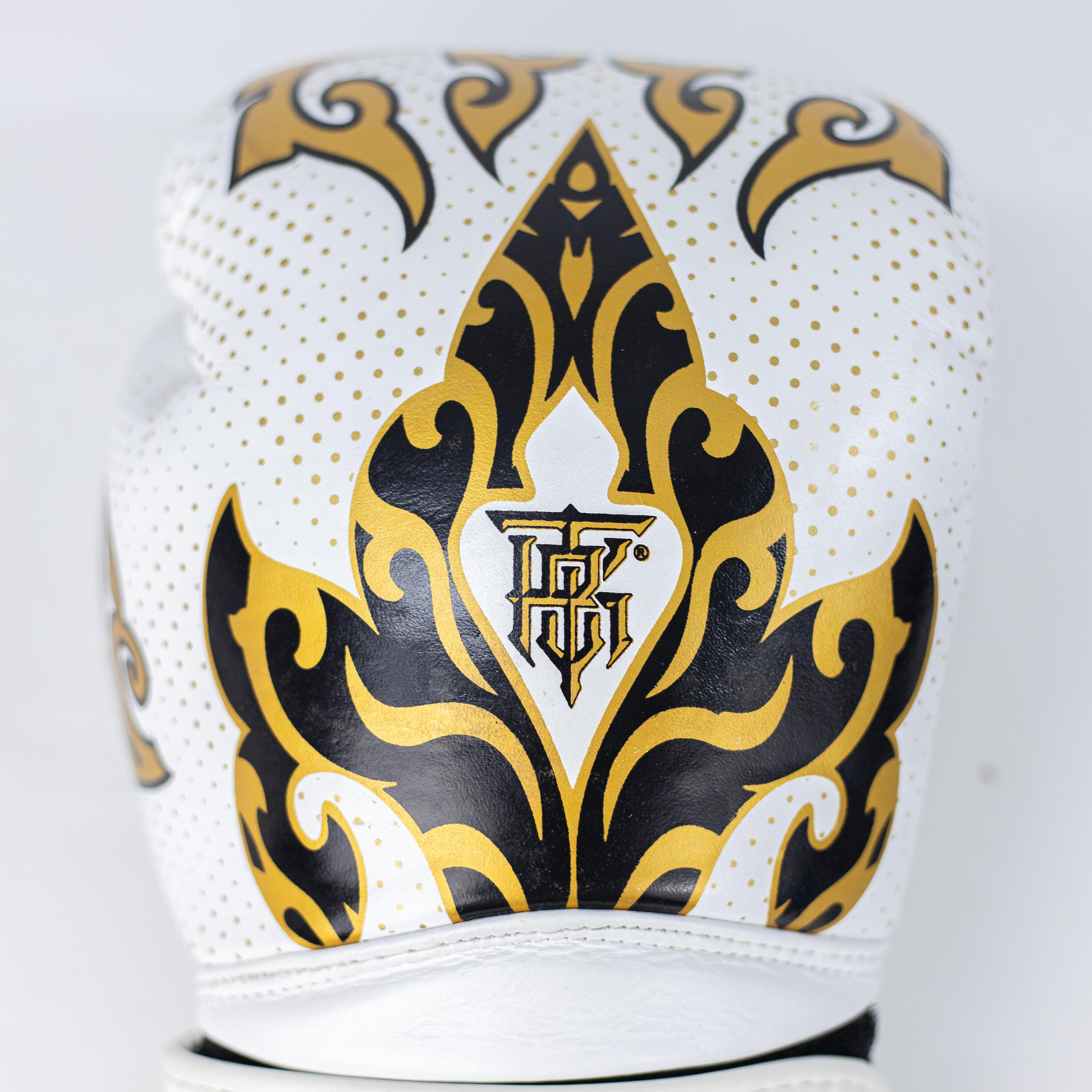 Guantes de Boxeo Topking KANOK Blancos PIEL 2/4