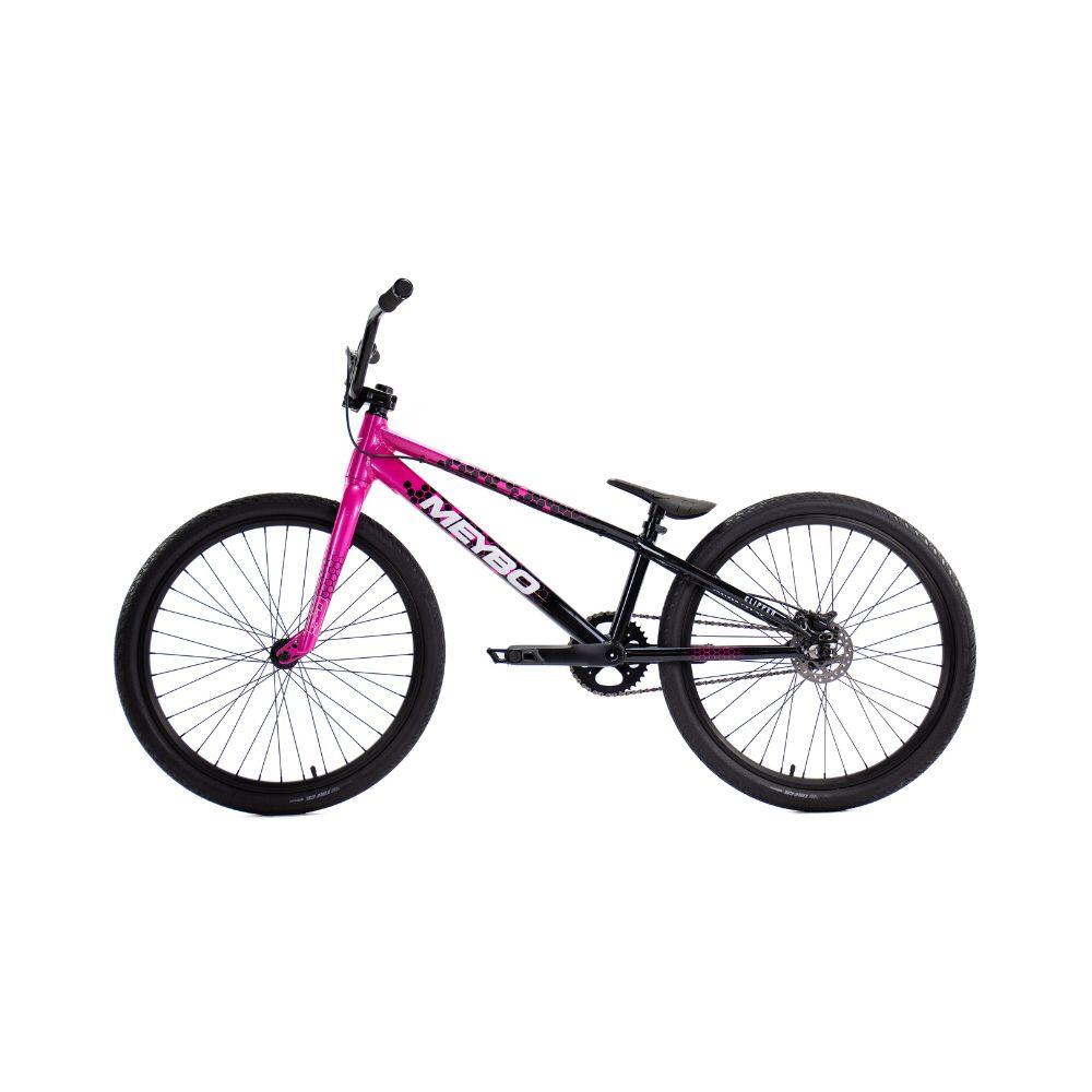 BMX Meybo Clipper 2026 Zwart/Roze/Wit Cruiser Pro 22" 3/3