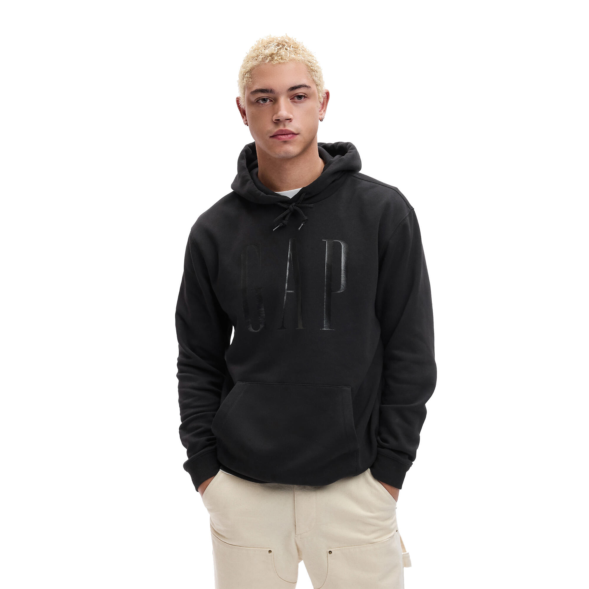 Gap Herren Hoodie mit Logo Schwarz 2/2