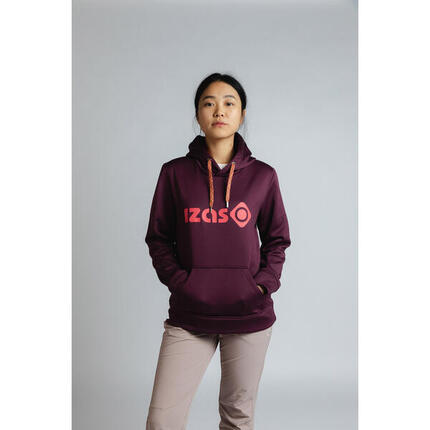 Damen-Sweatshirt DUERO W V4 mit verstellbarer Kapuze, Logo und Fronttasche