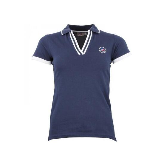 Polo-Shirt Frau Peak Mountain Asfalte