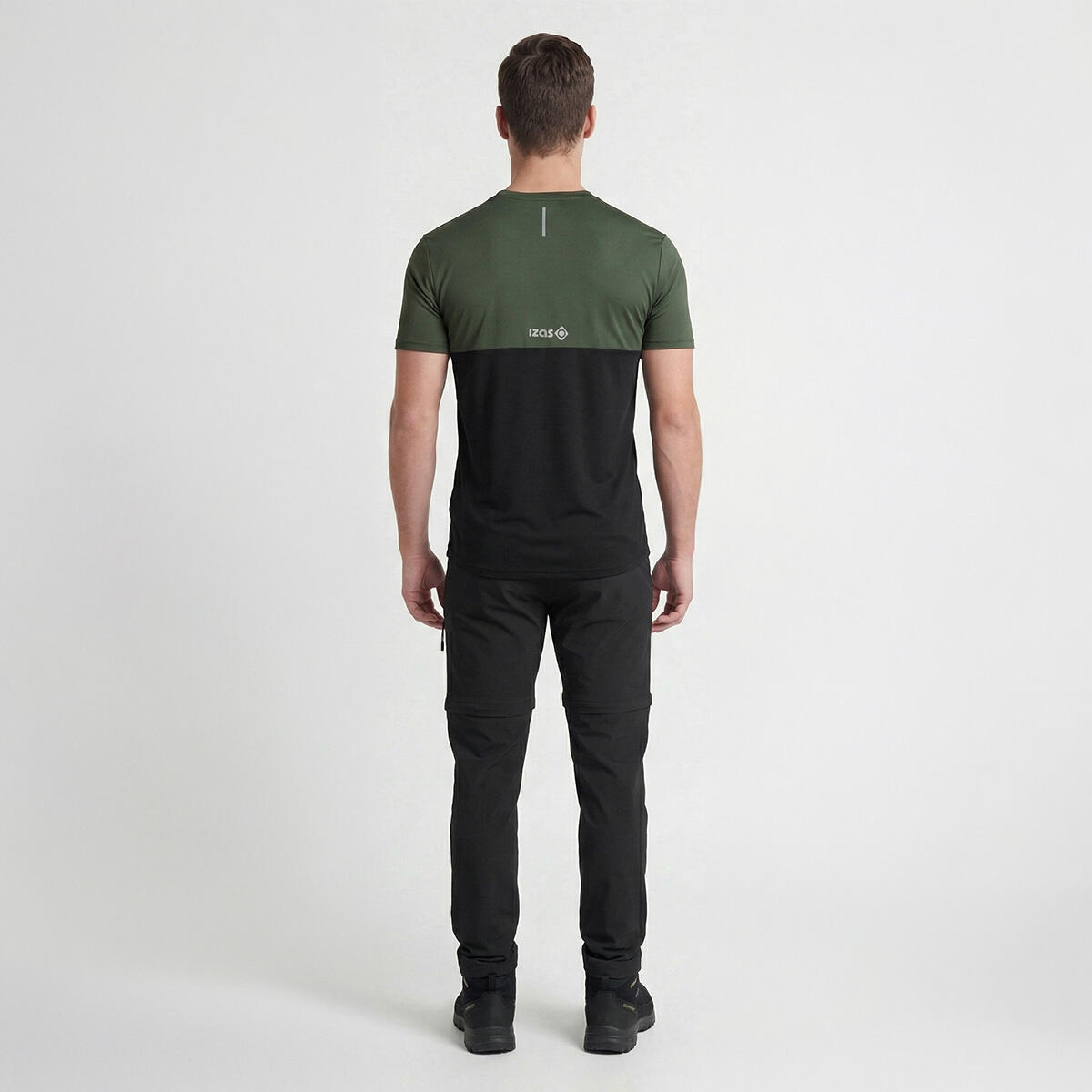 IRVINE M Herren-Funktions-T-Shirt – Dehnbar atmungsaktiv und mit reflektierenden 6/6