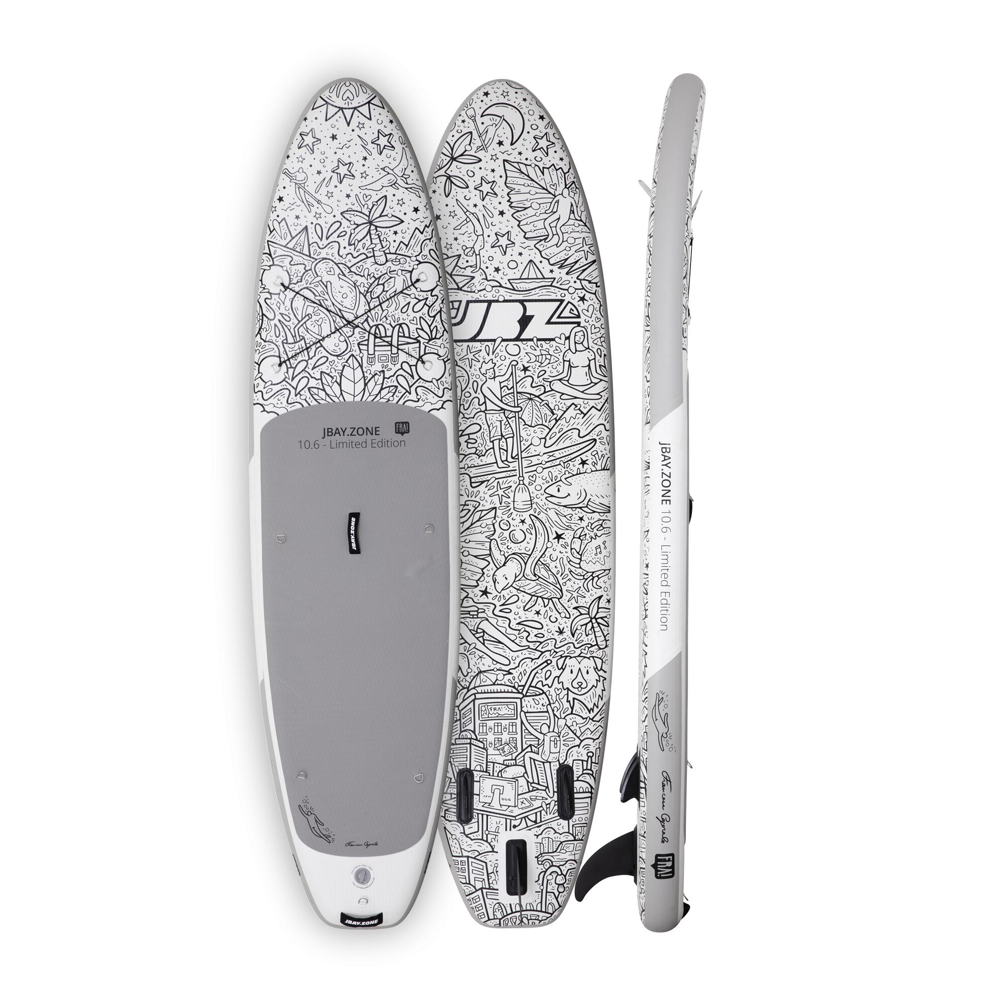 JBAY.ZONE Paddleboard Artistic - 320x81x15, 145 kg
