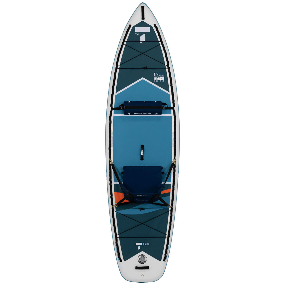Paddle SUP-YAK Beach Air 10'6 – Paddle gonflable convertible kayak 3/6