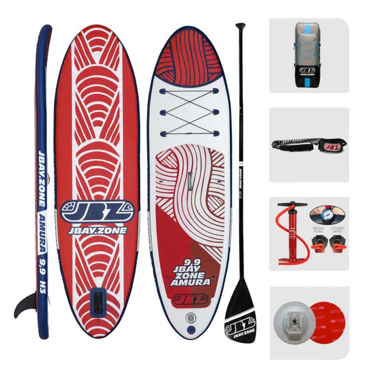 JBAY.ZONE Paddleboard All Around H3 Kame - 297x81x10, 99 Kg
