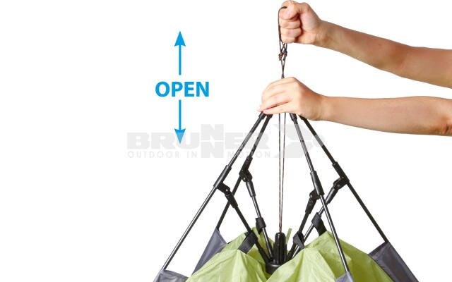 Tienda Brunner Strato 2 Automatic para 2 personas. 5/7