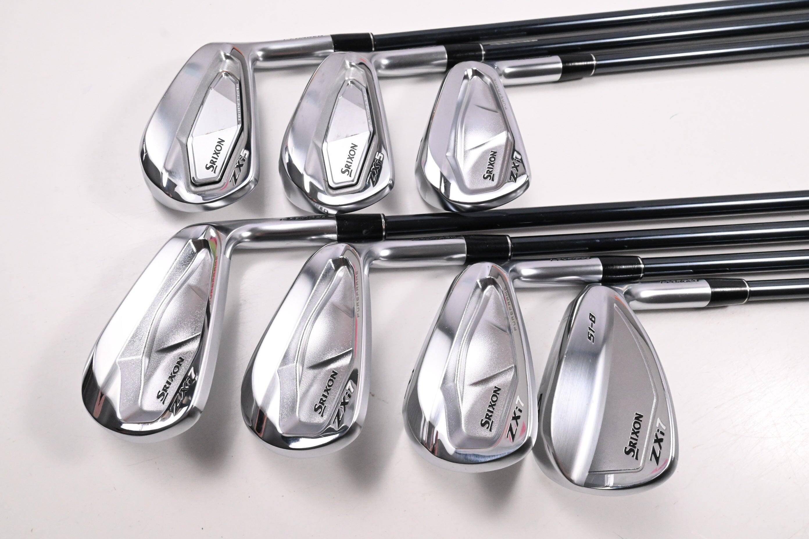 Srixon ZXi7/ZXi5 Combo Irons / 5-PW+AW / Senior Flex UST Recoil