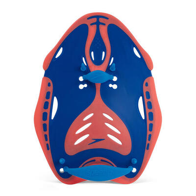 Speedo power paddle blue flame/fluro tangerine/pool blue